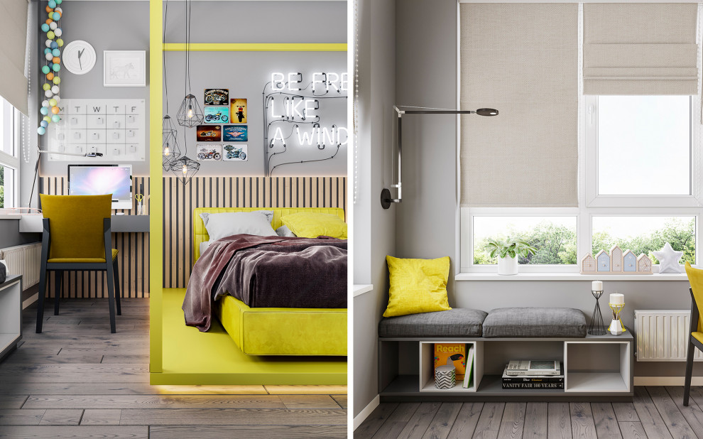 Дизайн-проект квартиры в г.Симферополь,  Жигулина Роща