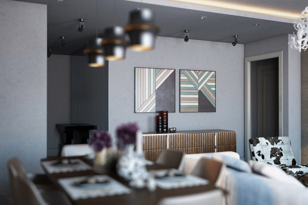 гостиная в современном стиле