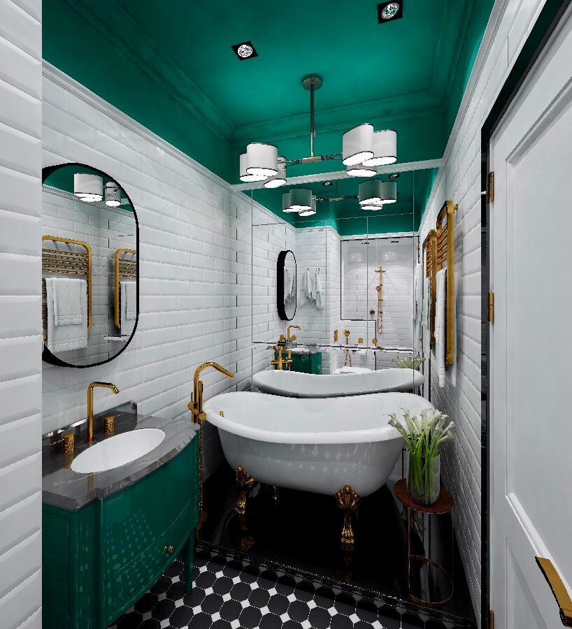 Жилая квартира для молодой пары, 90кв.м