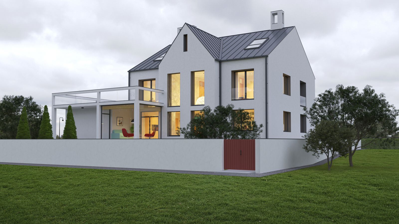 Реконструкция частного жилого дома