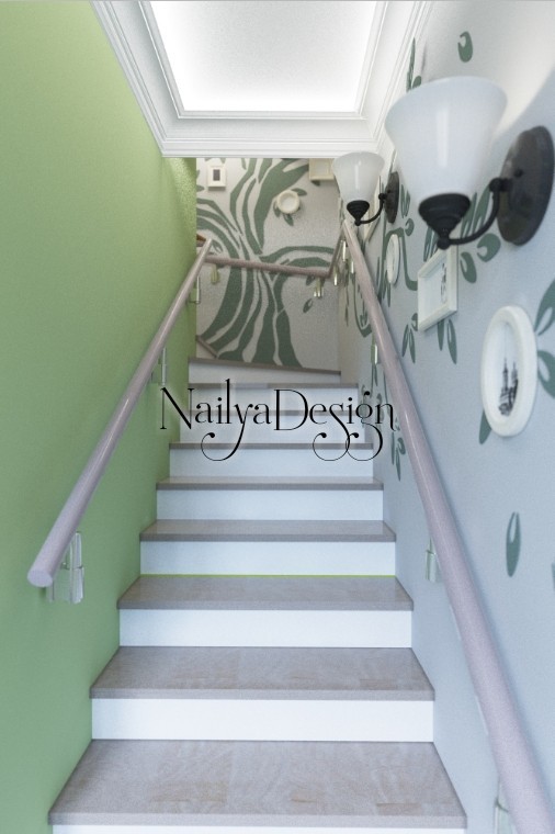 Оформление лестницы