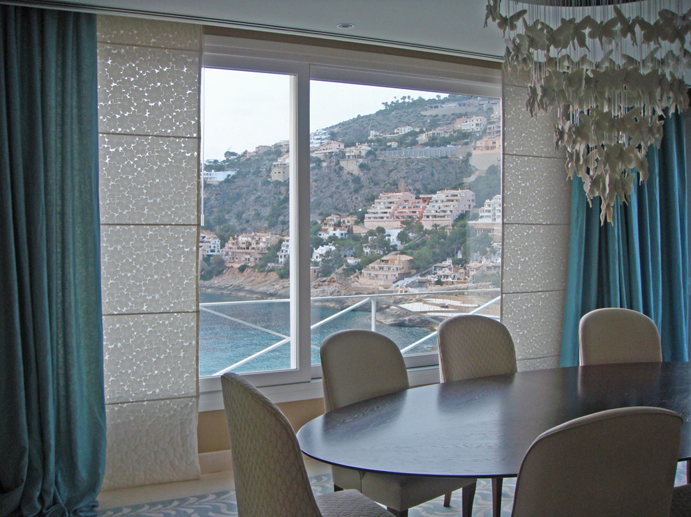 Вилла в Испании на Майорке - 600 кв м - Столовая в морском стиле