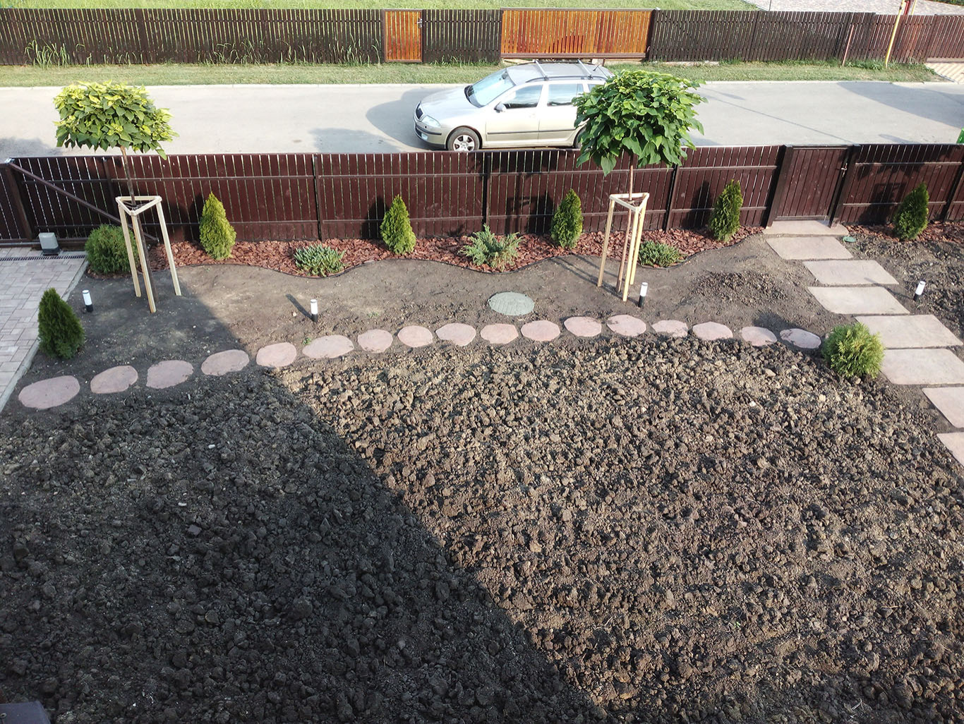 Вид на парадную часть со второго этажа