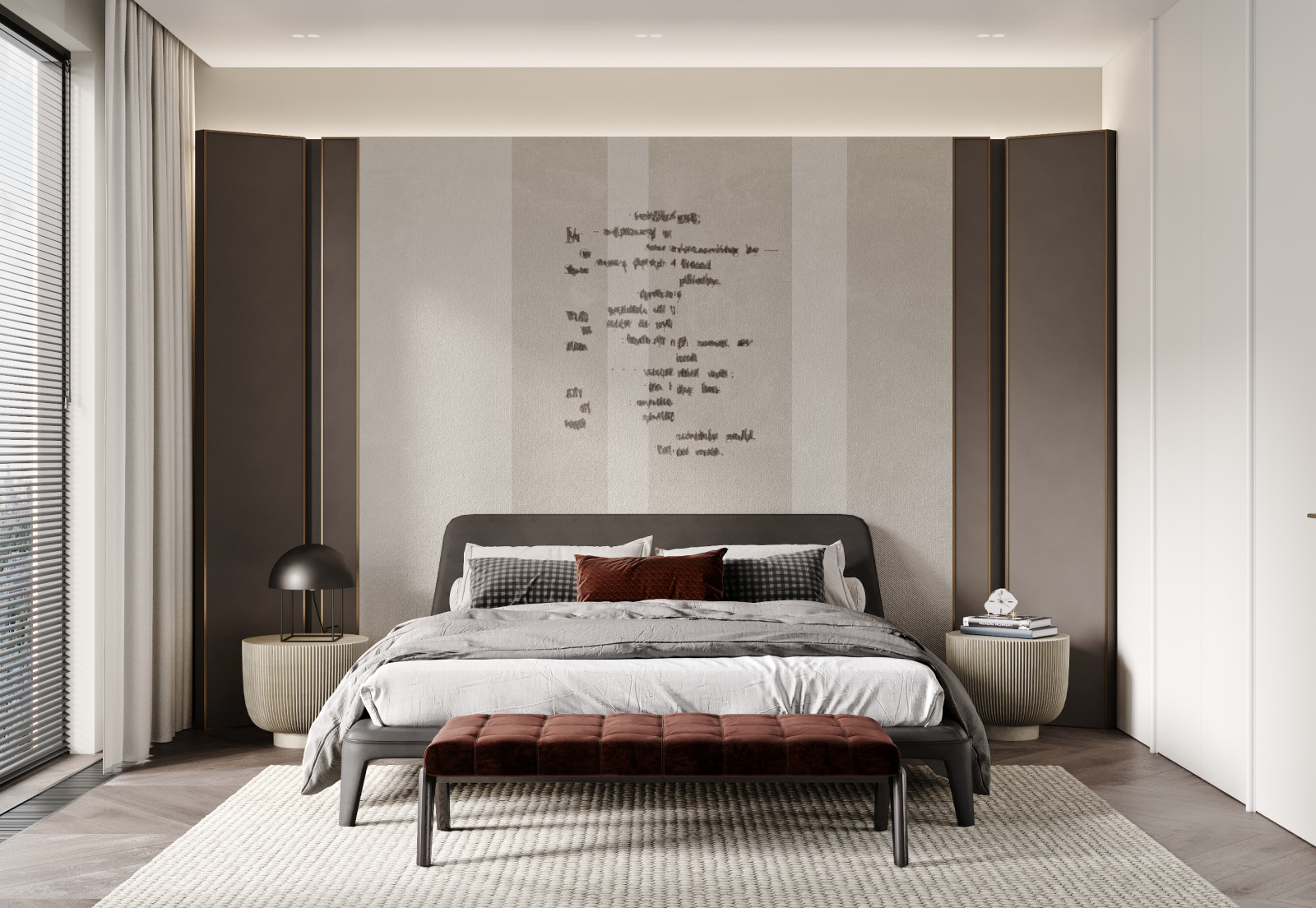 Дизайн - проект апартаментов в современном стиле