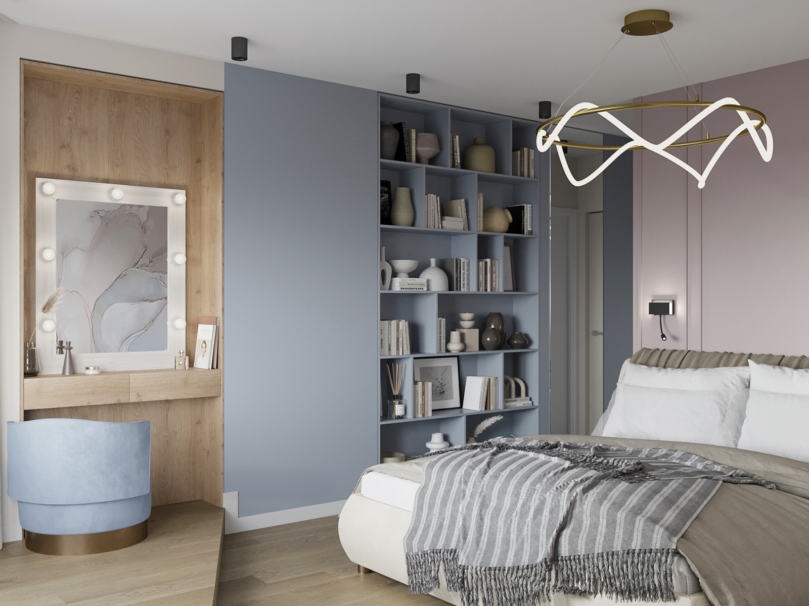 ЖК Новое Купчино, 105м.кв. Современный стиль