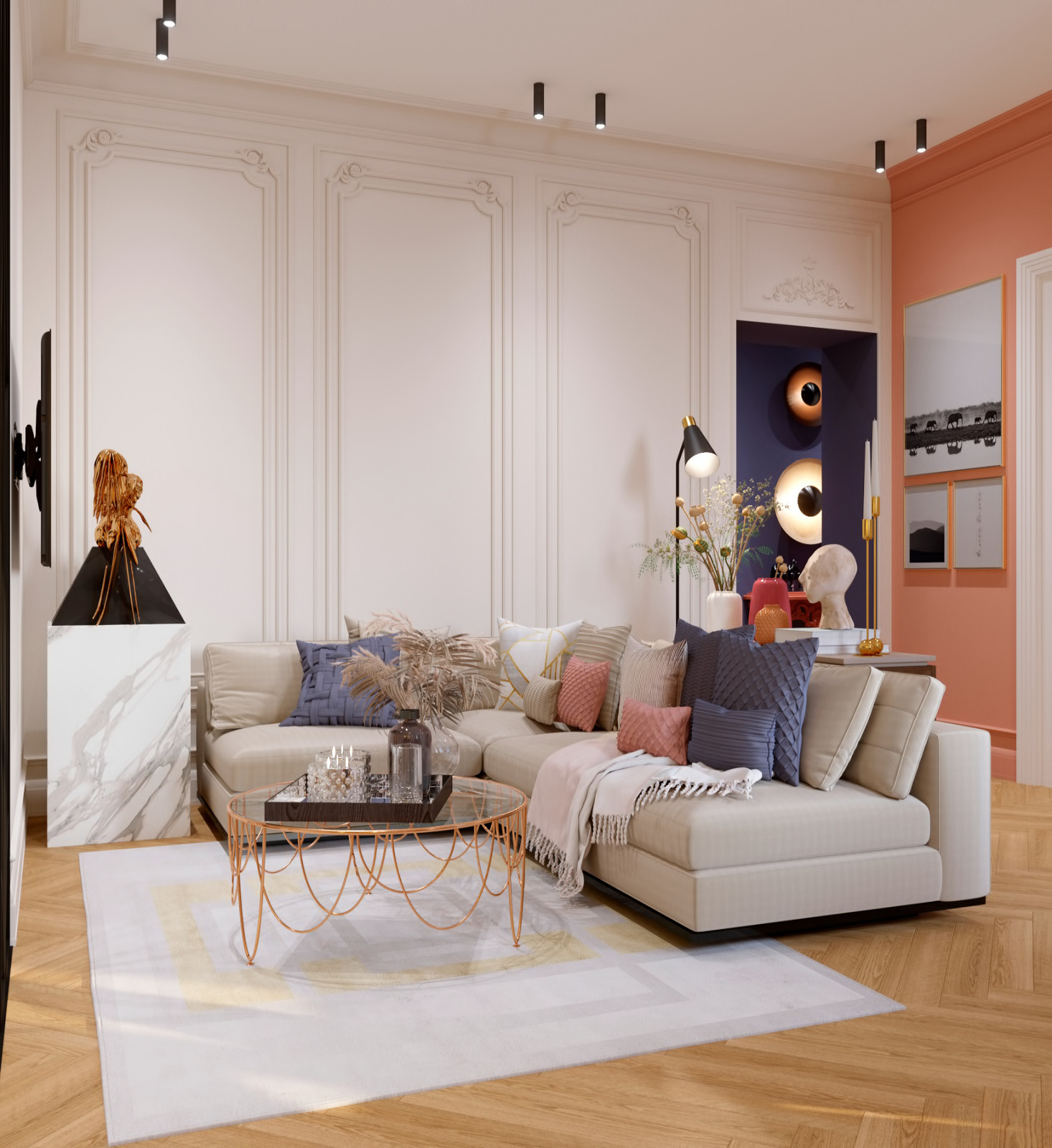 Белая Московская сталинка