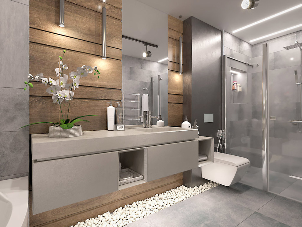 Интерьер двухуровневой квартиры