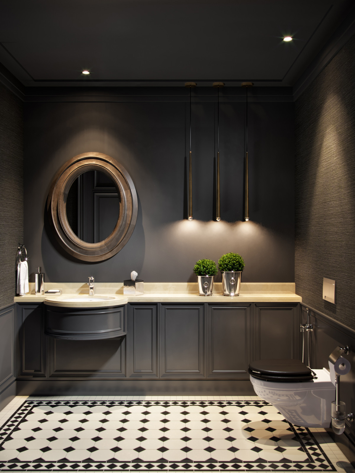 Дизайн интерьера ванных комнат: тренды