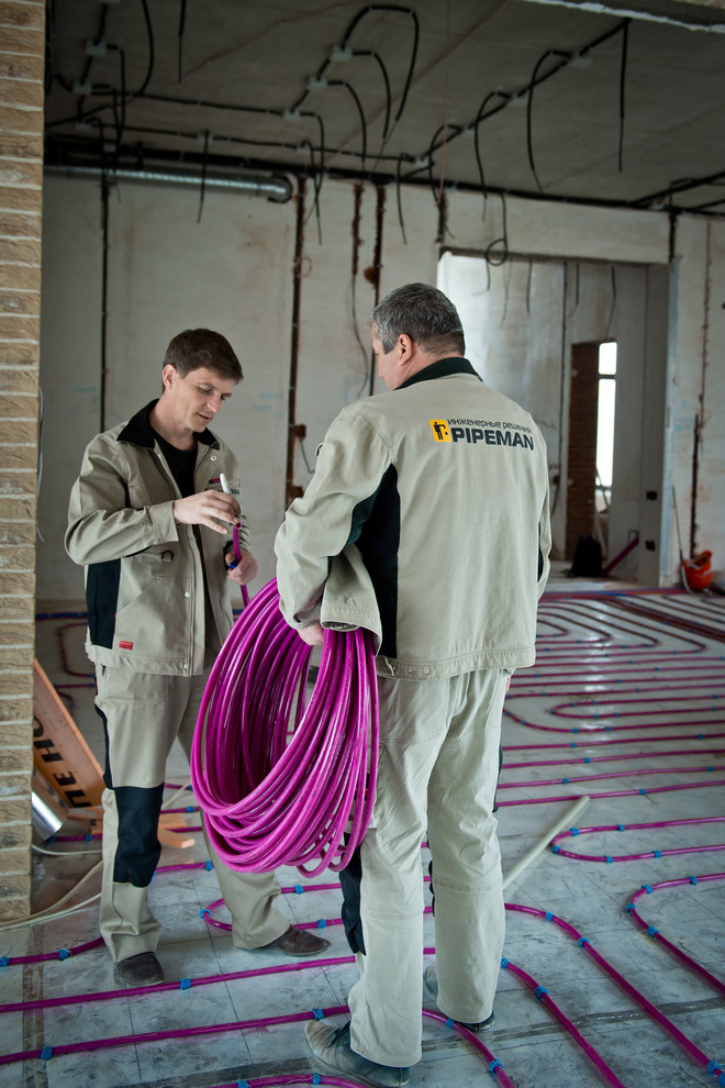 Монтаж системы отопления и водоснабжения в частном доме, Краснодар