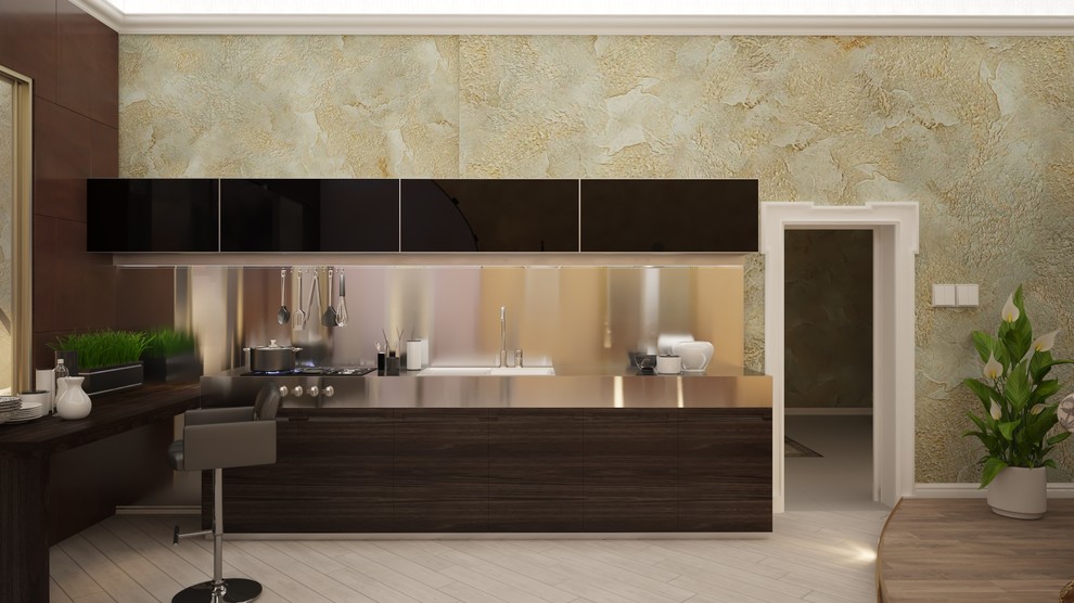 Дизайн интерьера гостиной для астронома - любителя.