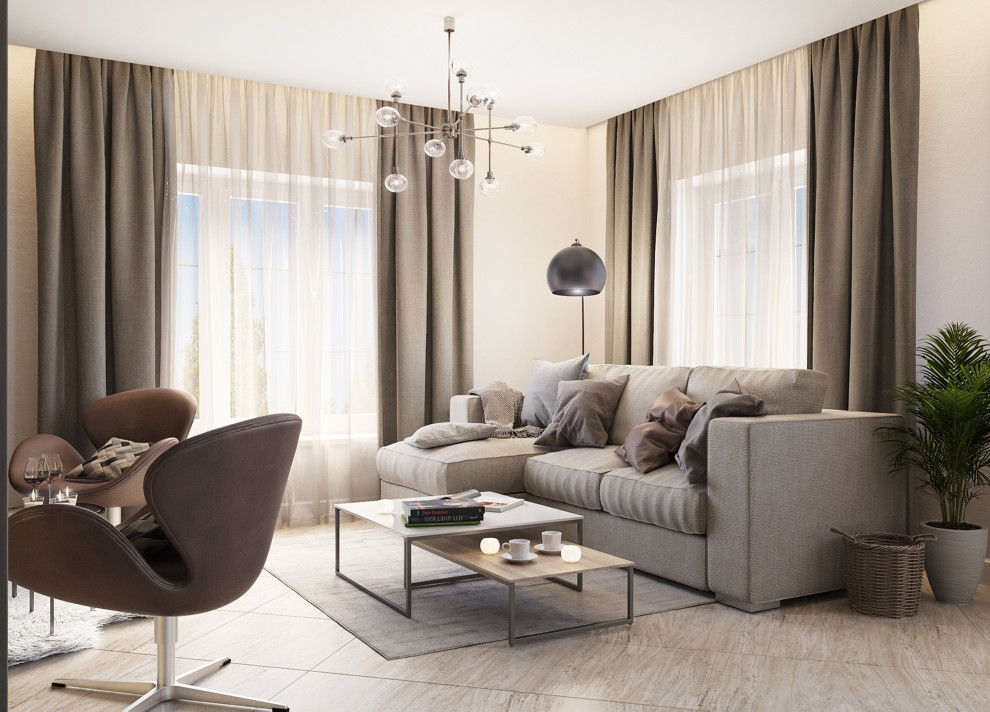 Обложка проекта: Дизайн-проект загородного дома 3