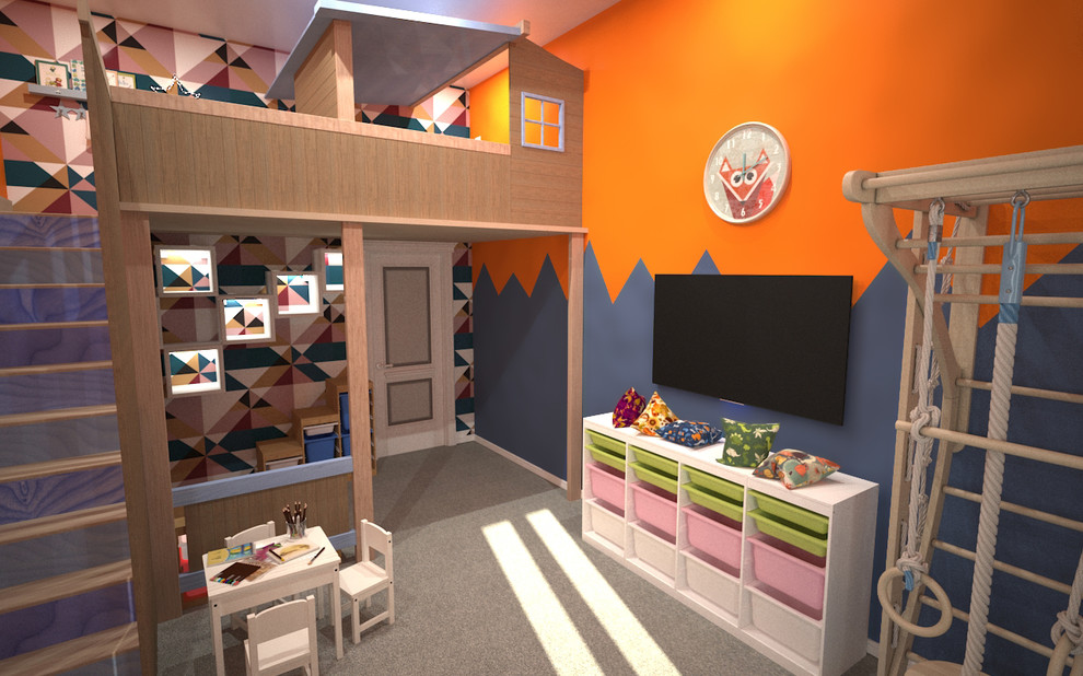 Игровая для трех детей