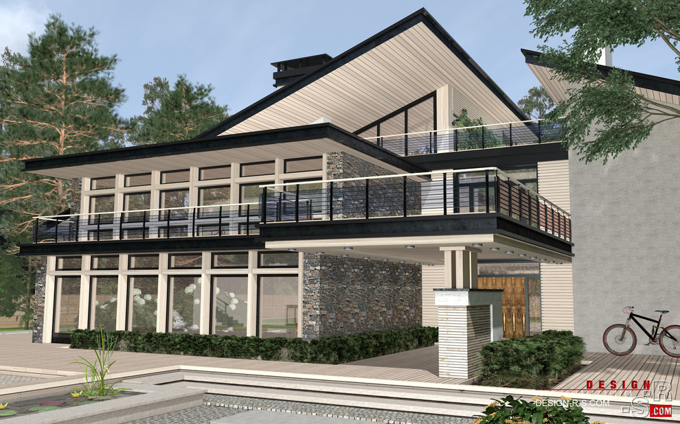 Жилой загородный дом 450 м2