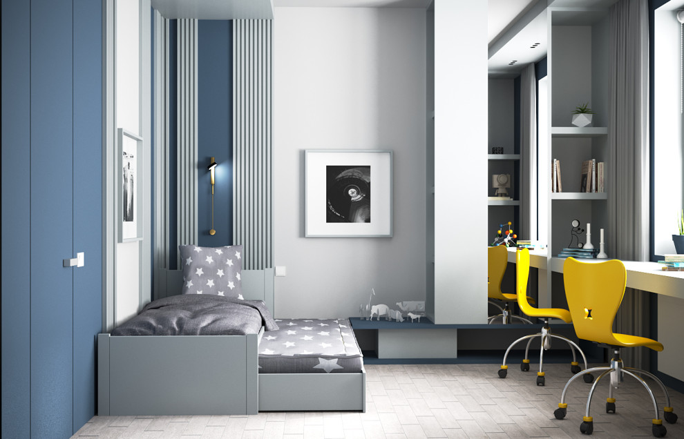 Дизайн интерьера детской комнаты