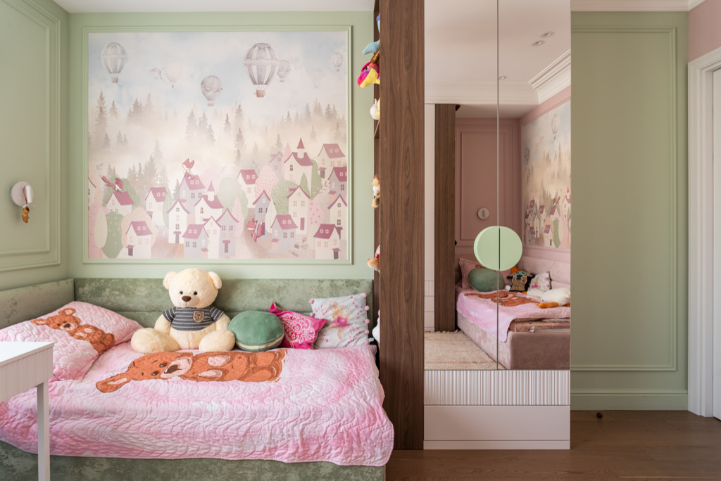 Московская квартира с очень красиво детской