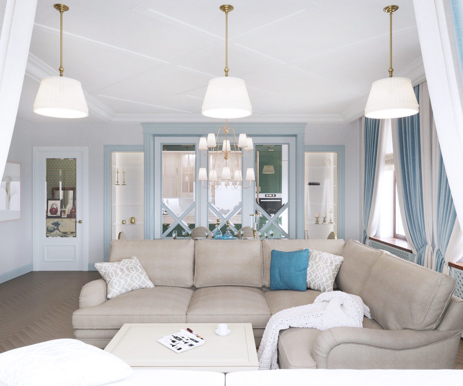 Квартира 140 кв.м. ЖК Смольный парк