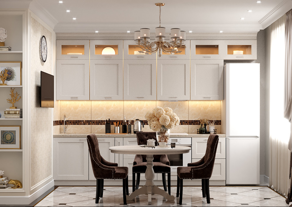 Обложка проекта: Квартира в классическом стиле