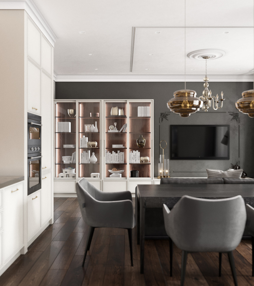 Проект интерьера квартиры в ЖК «Солнечный Олимп»