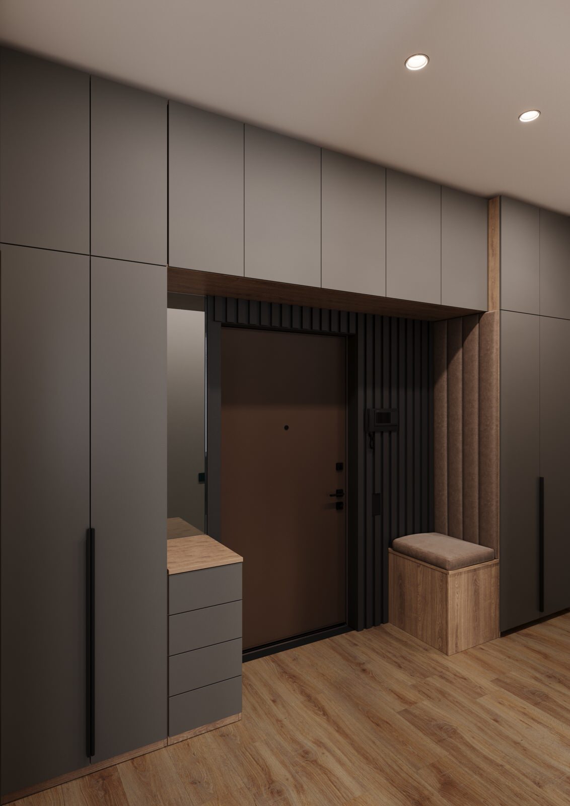 Функциональный минимализм для молодой семьи