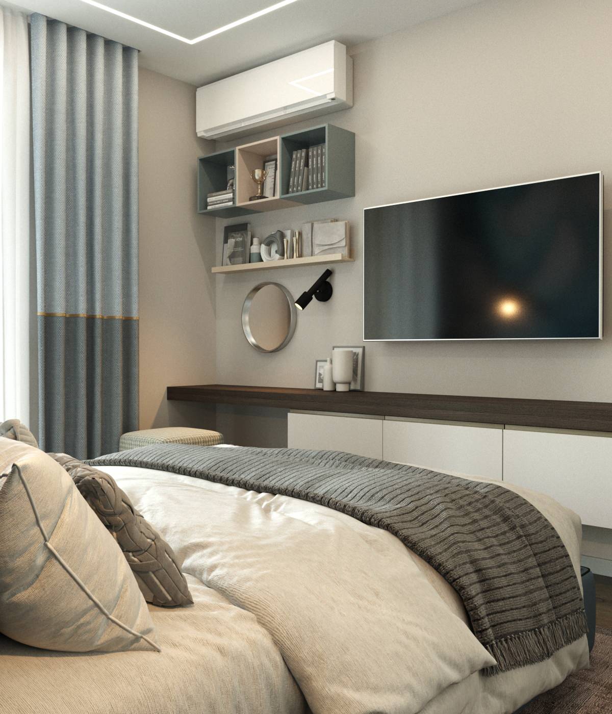 Яркая квартира 74 метра в ПетроглифПарке