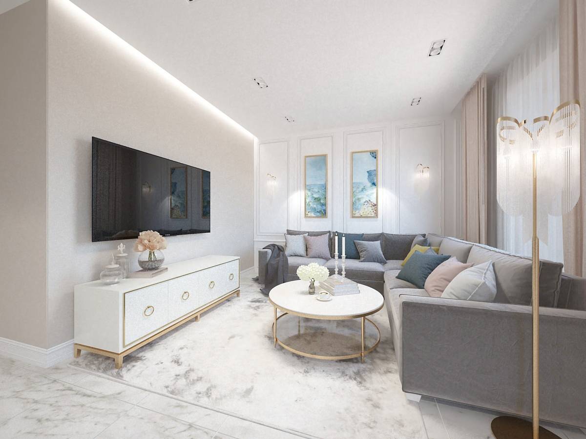 Квартира с террасой на Крестовском острове, 357 м2