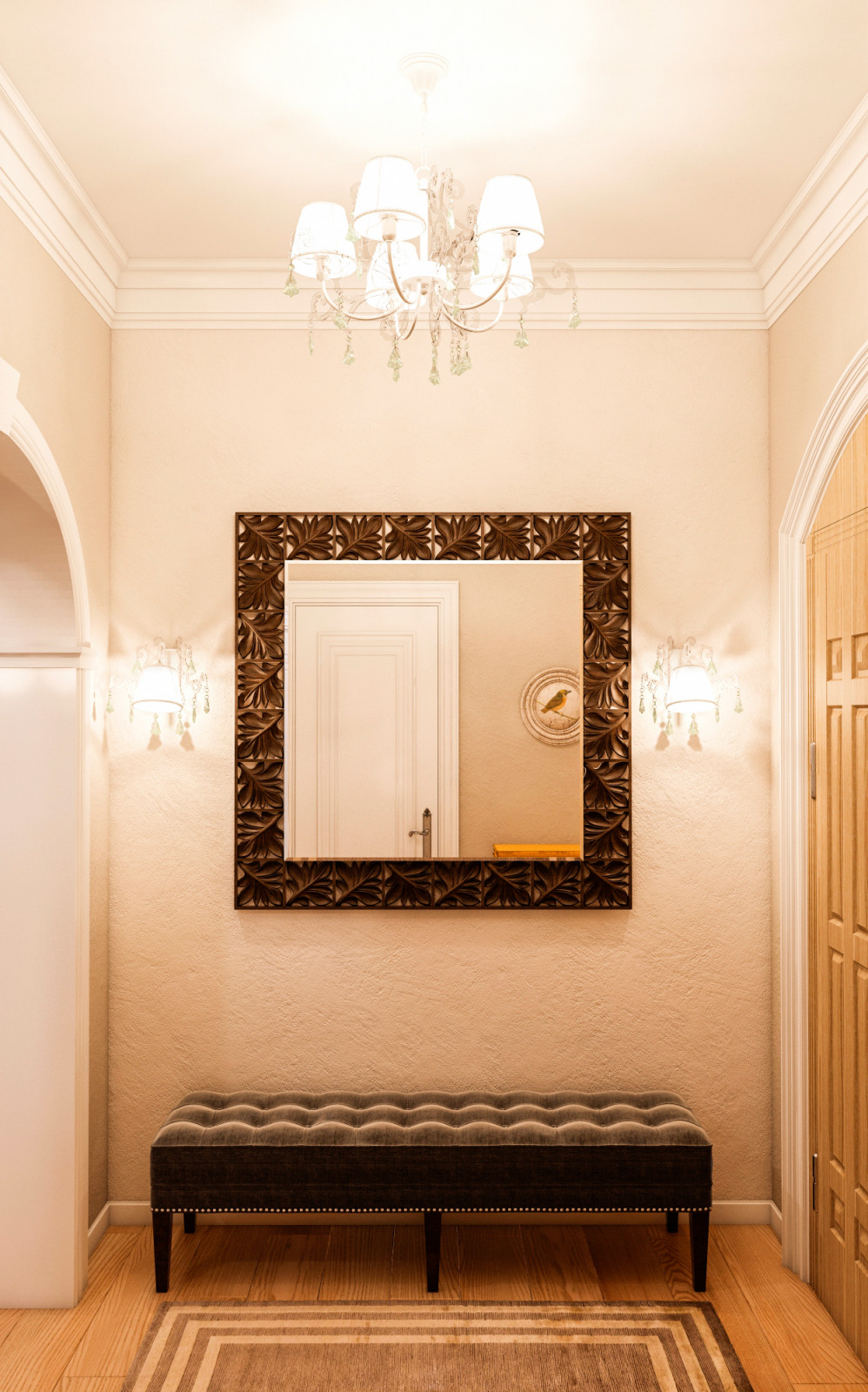 Интерьер частного дома в пос. Султан