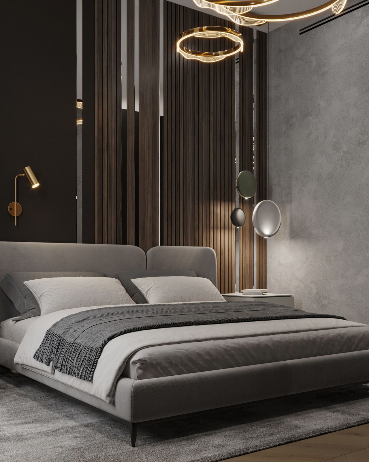 Уютная квартира в шоколадных и терракотовых оттенках