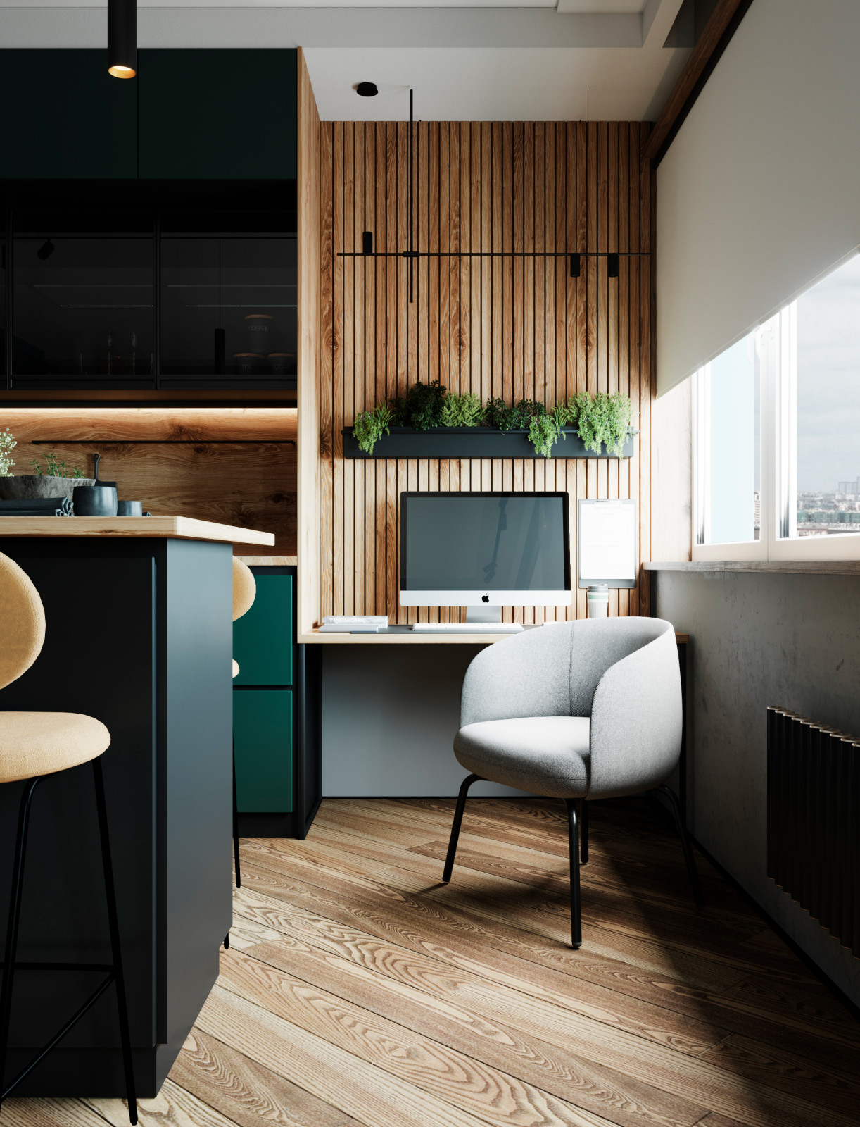 ЖК "Сиреневый парк" 41 м2