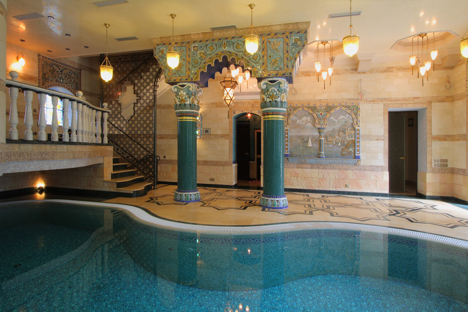 Дизайн бассейна для дома «Старая Казань»