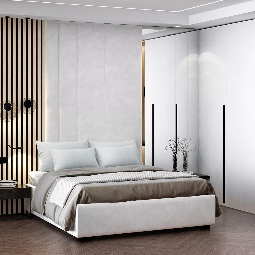 Комфортная спальня в неоклассике