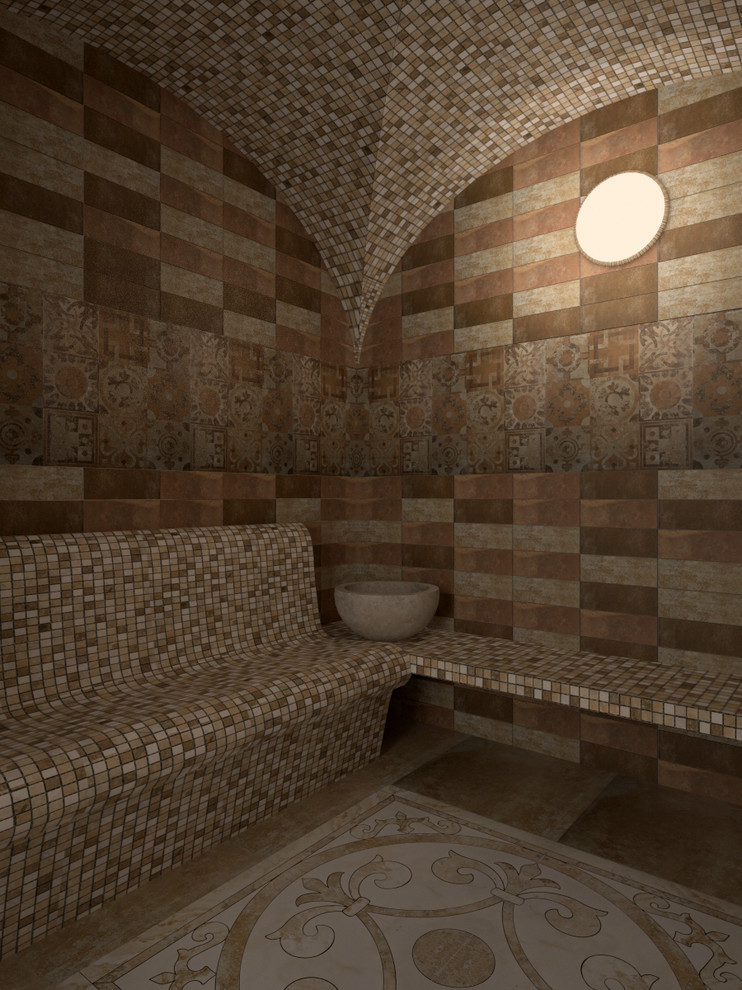 Дизайн-проект хамама и массажного кабинета