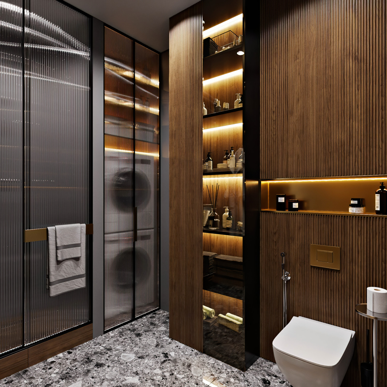 Гостевой санузел 1 этаж