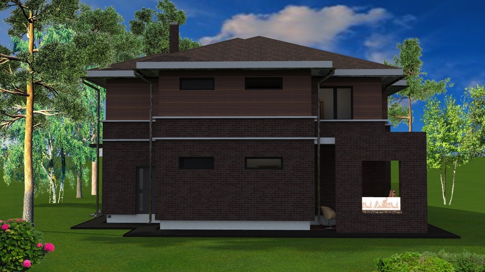 Жилой дом в п.Березовый.