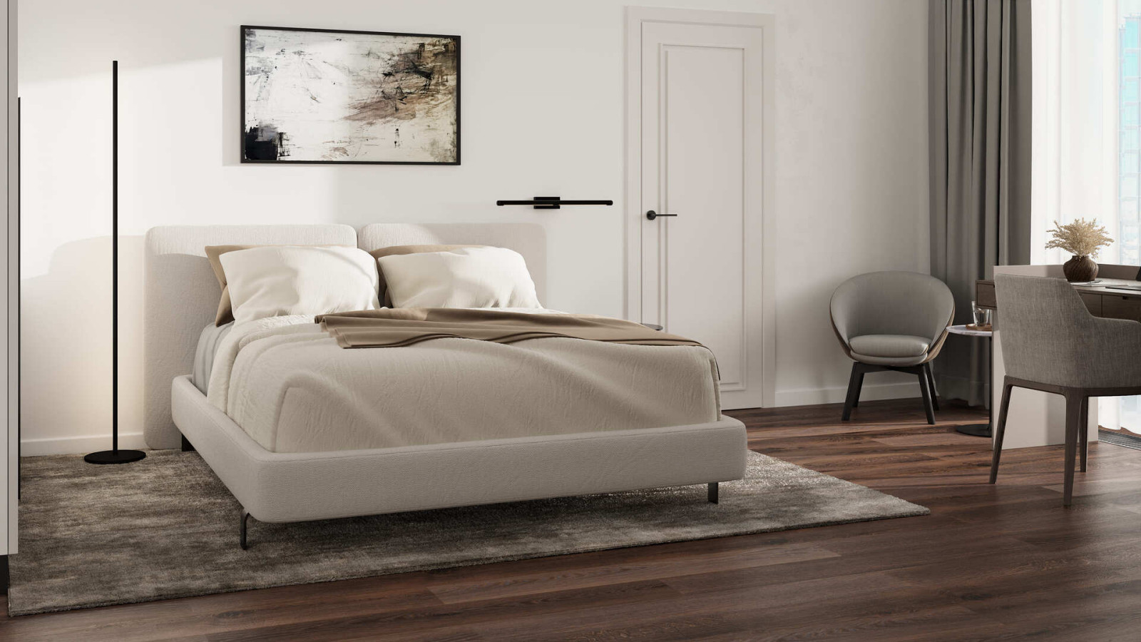 Квартира в жилом комплексе на Мосфильмовской