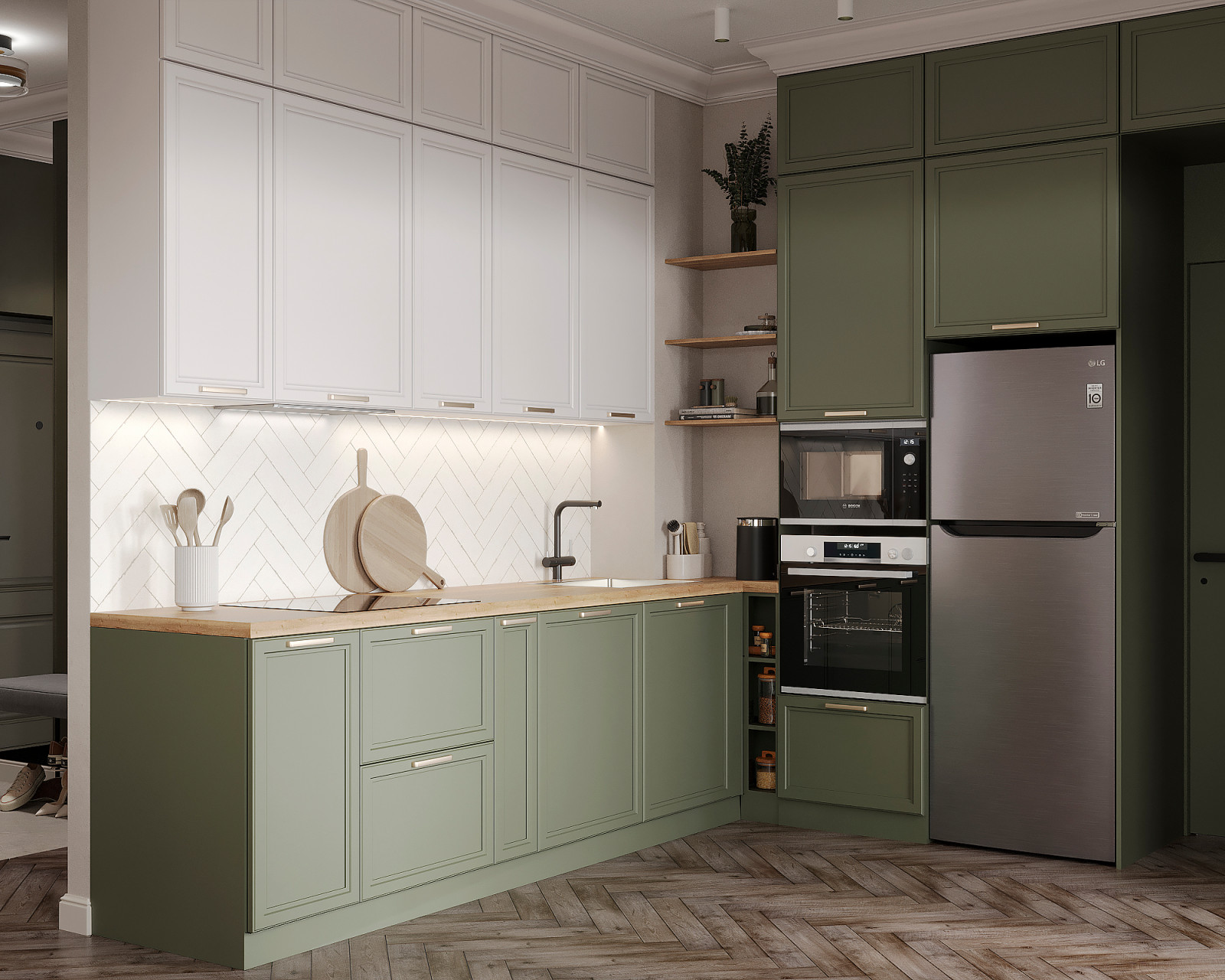 Квартира в стиле эклектика