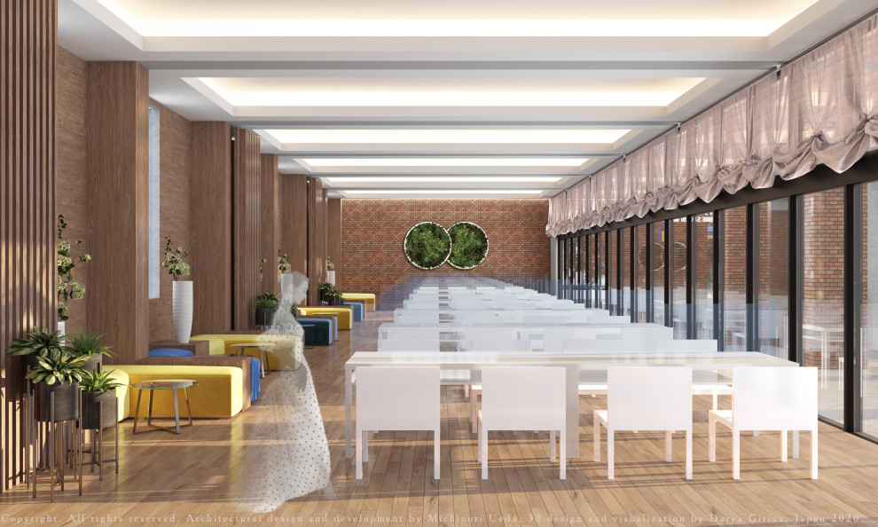 Visual concept for renovation of public area