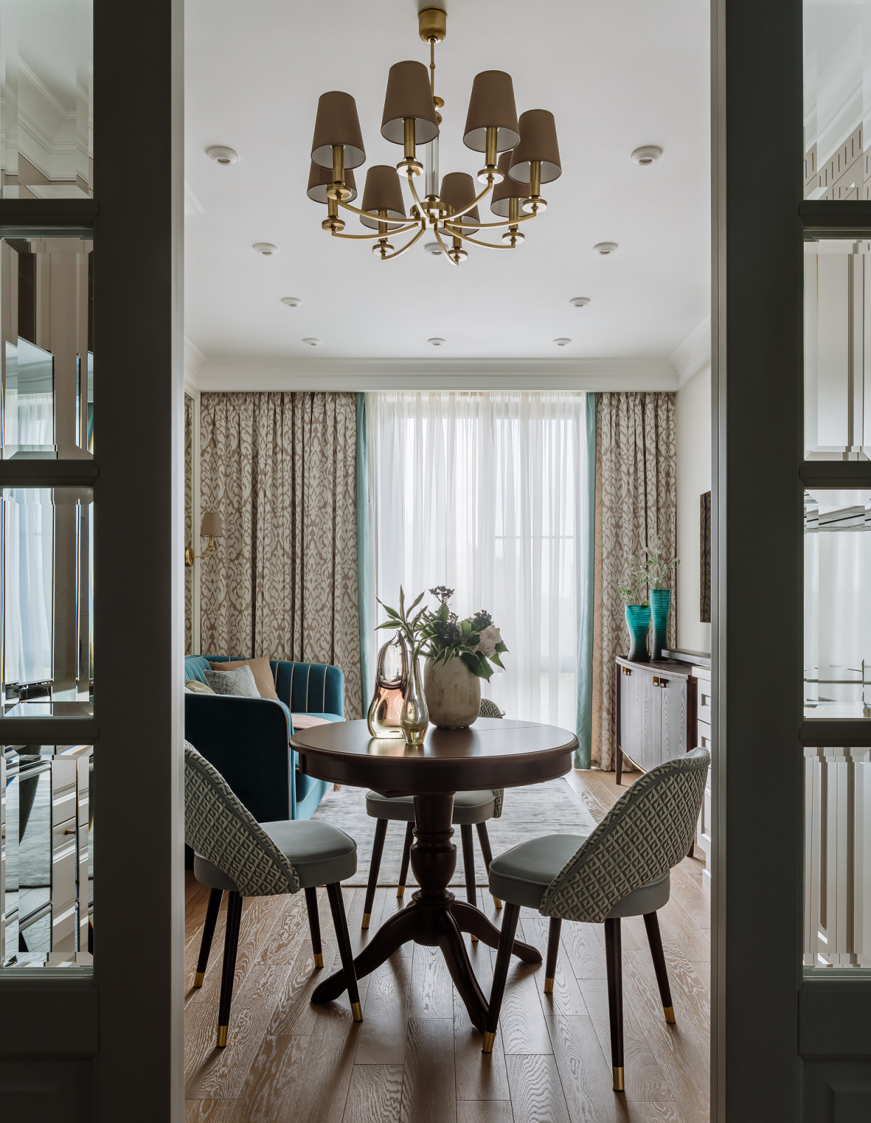 Стилизация квартиры в ЖК Пресня-Сити