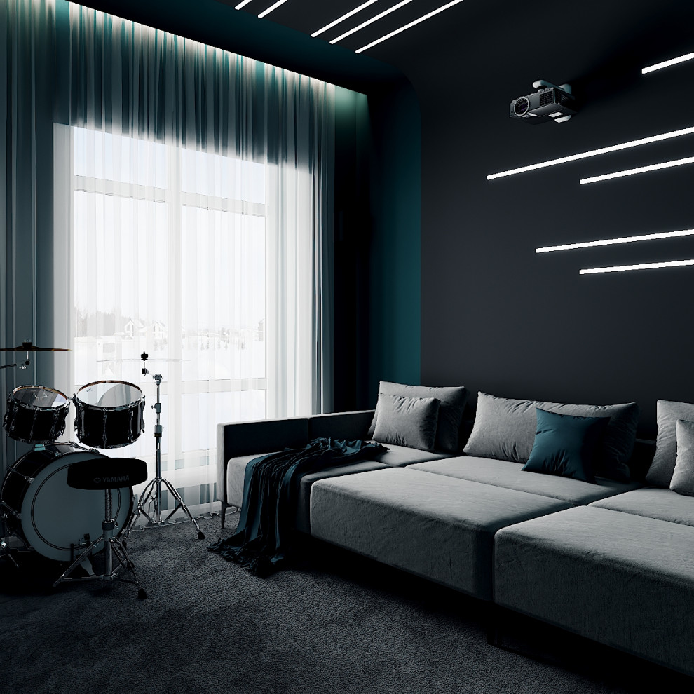 Обложка проекта: КИНОТЕАТР 🎬 3D ВИЗУАЛИЗАЦИИ