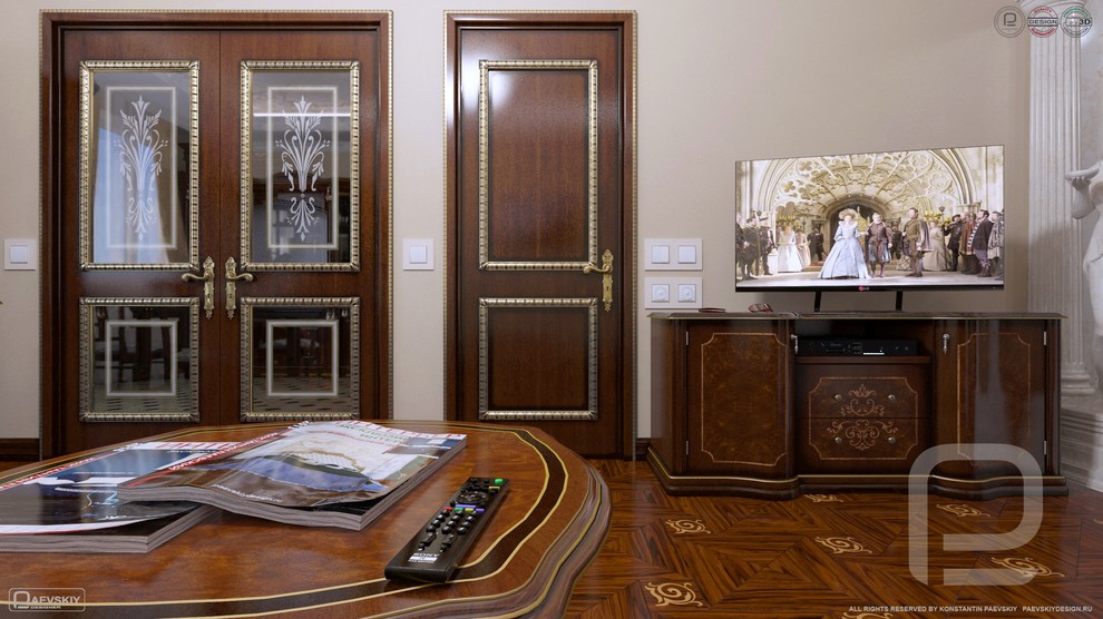 Квартира в классическом стиле