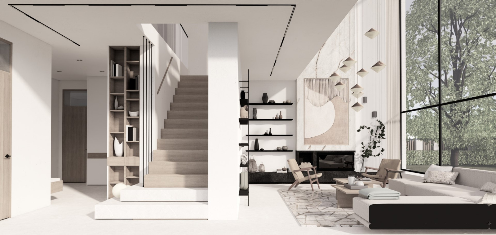 Shades of nature (интерьер)