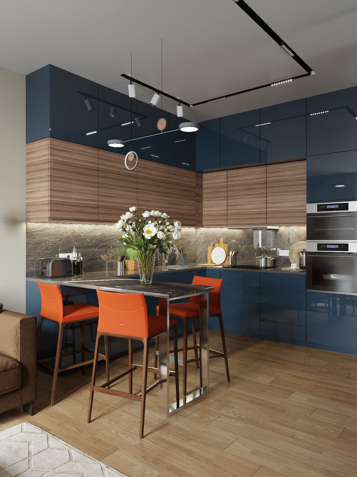 Обложка проекта: Визуализация интерьера квартиры в ЖК Символ г.Москва