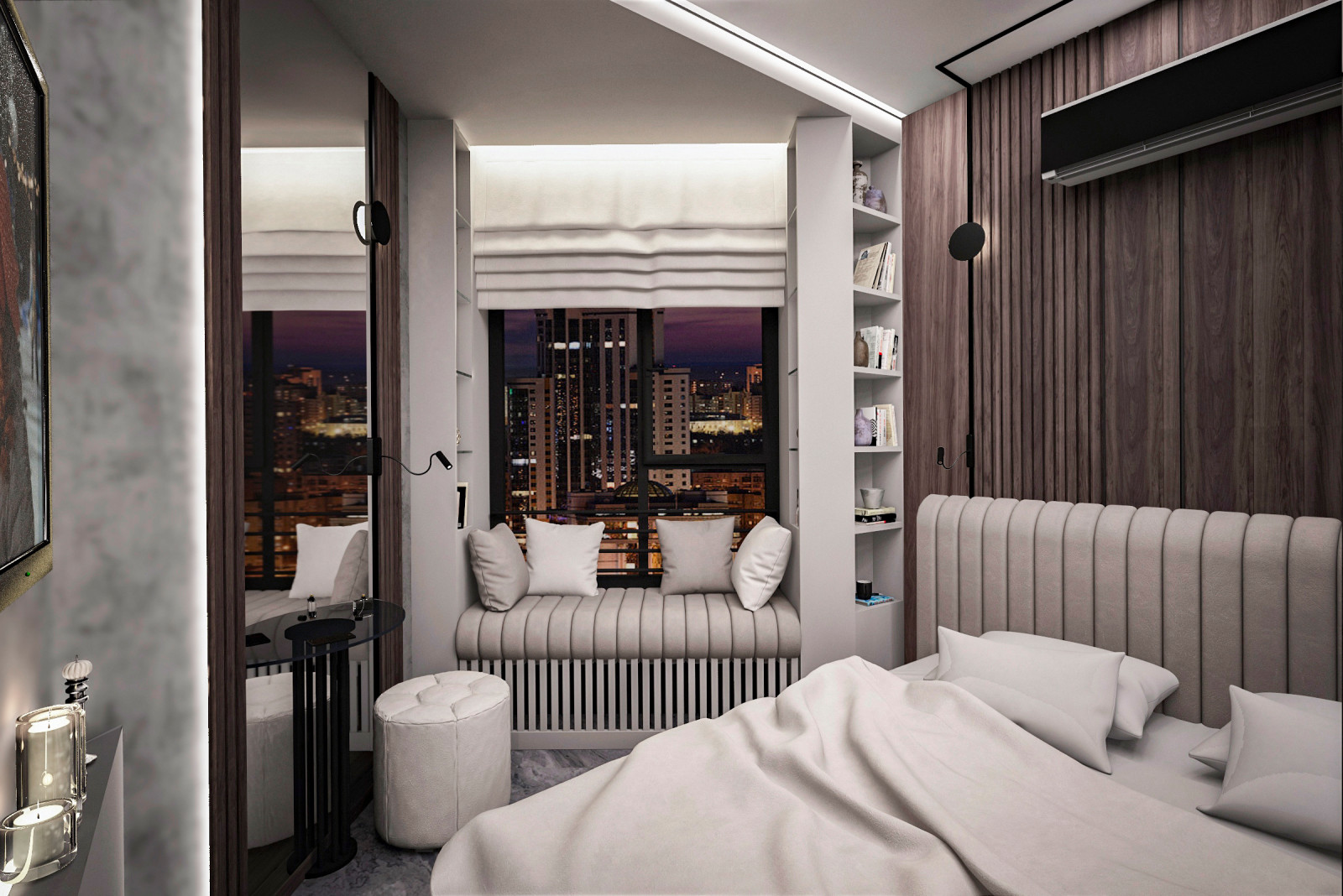 Спальня в проекте "Алена"