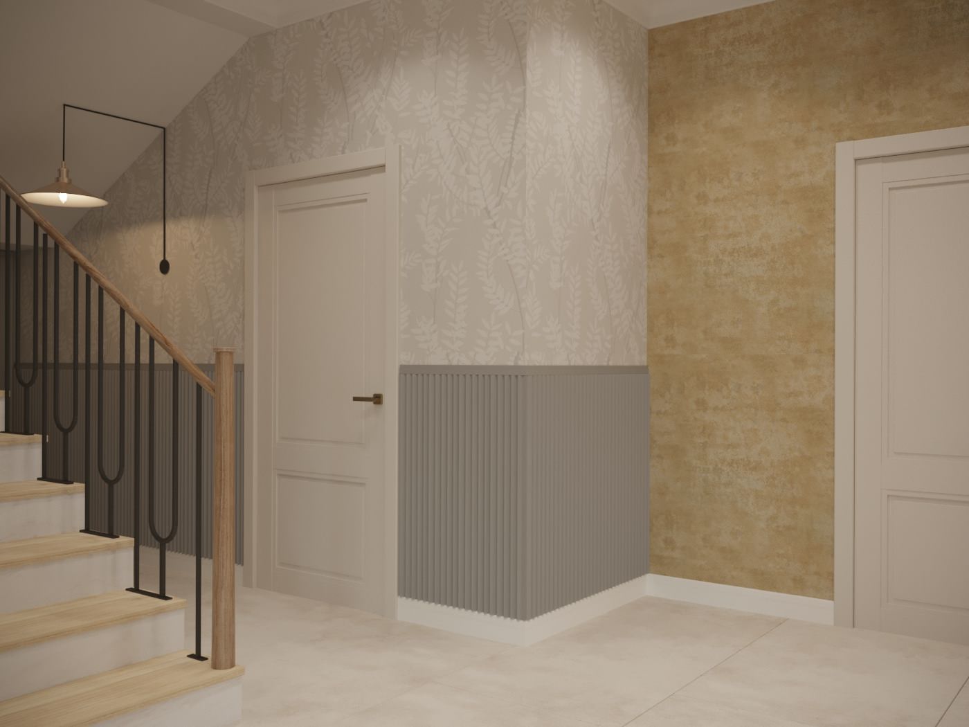 Дом с теплой, семейной атмосферой. 1 этаж