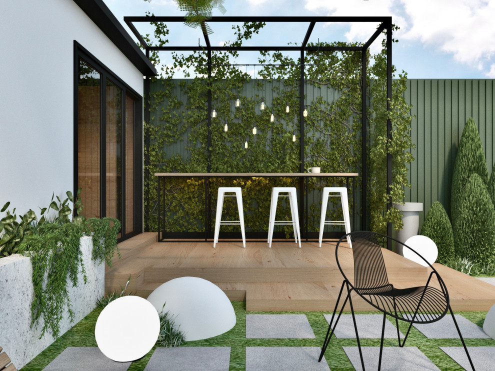 Ландшафтный дизайн двора