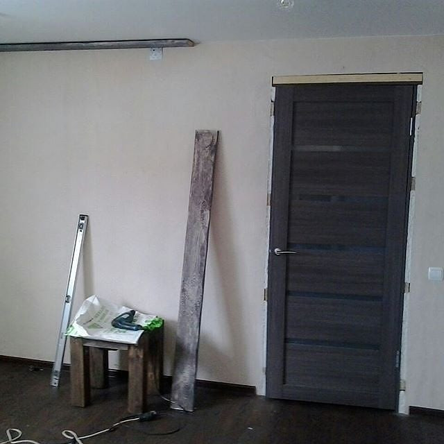 Обложка проекта: Отделка деревом гостевого номера.