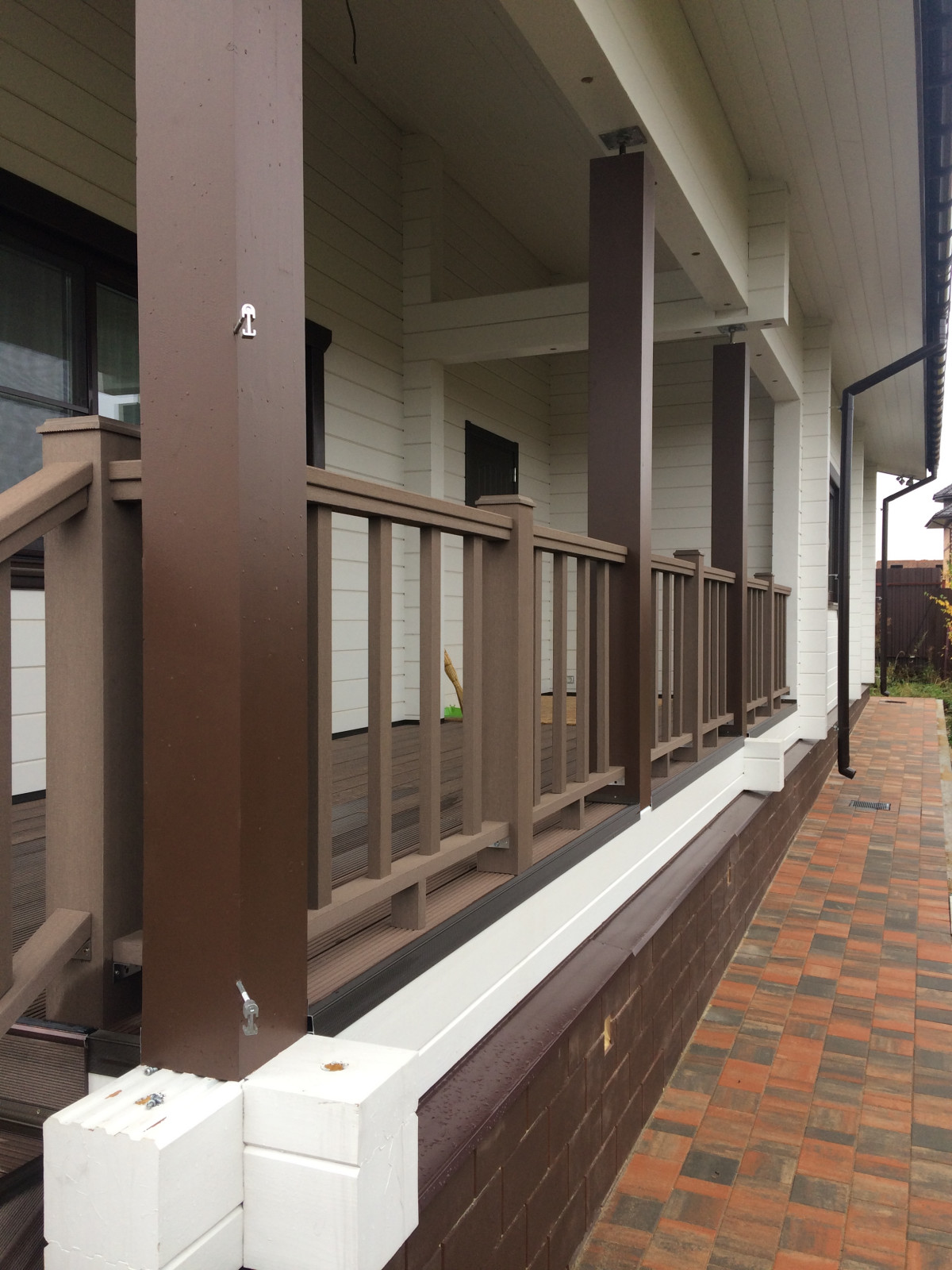 Загородный дом из клееного бруса