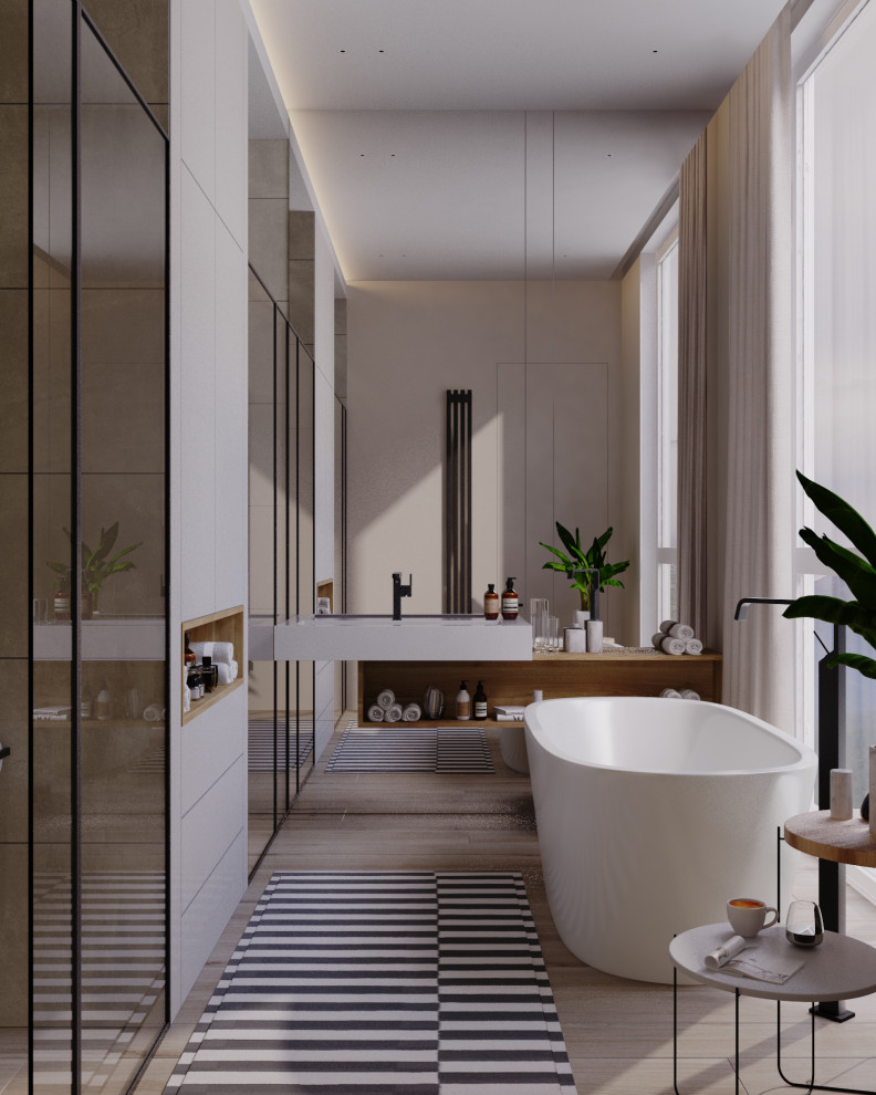 Дизайн ванной комнаты в современном стиле