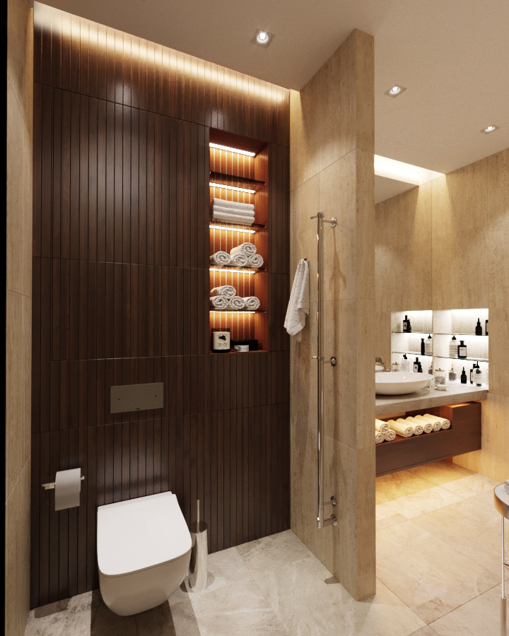 Обложка проекта: Квартира в ЖК Кутузовская ривьера 132 кв.м.