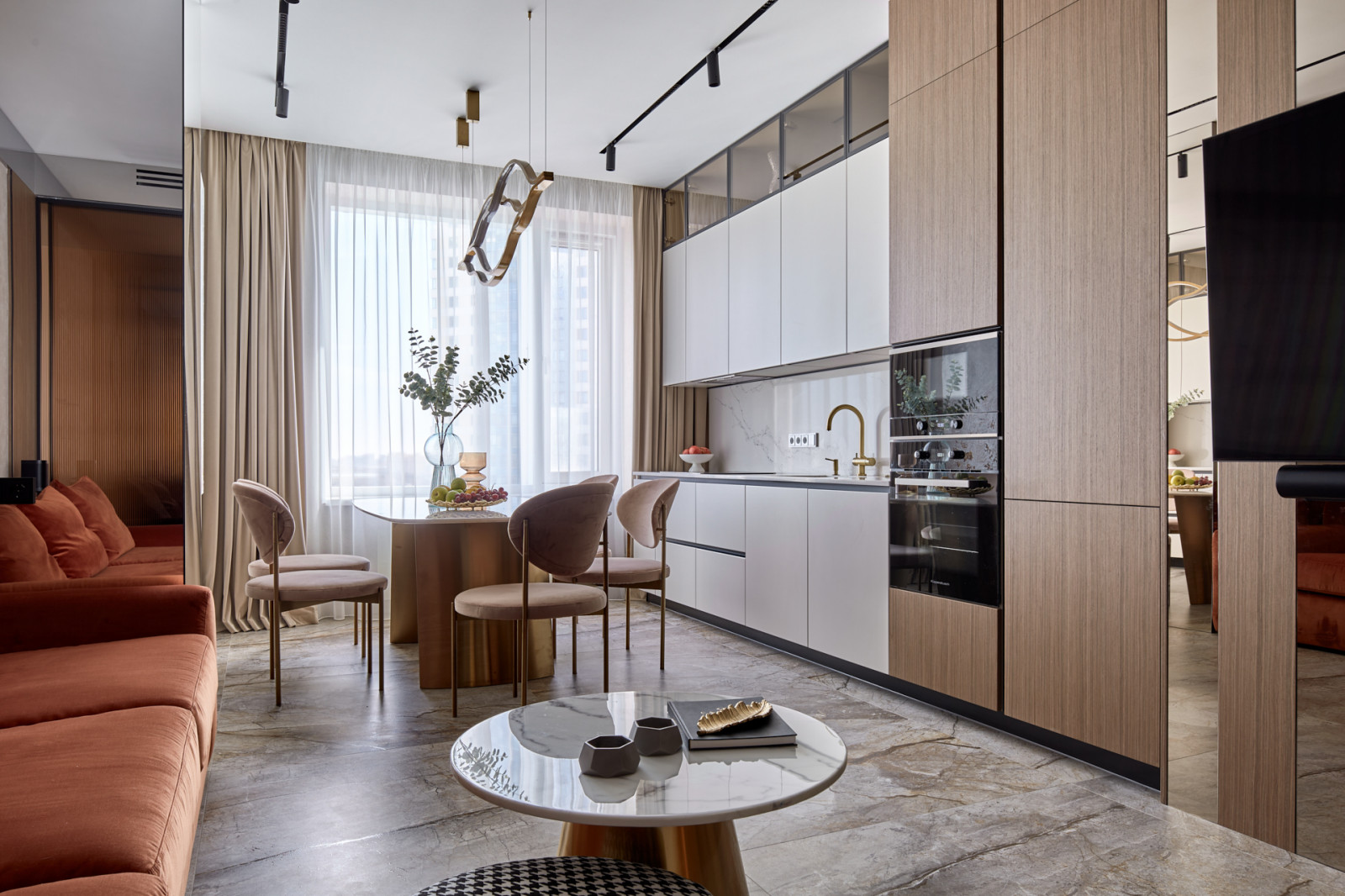 Обложка проекта: Проект в ЖК "Долина Сетунь" 100 кв. м.