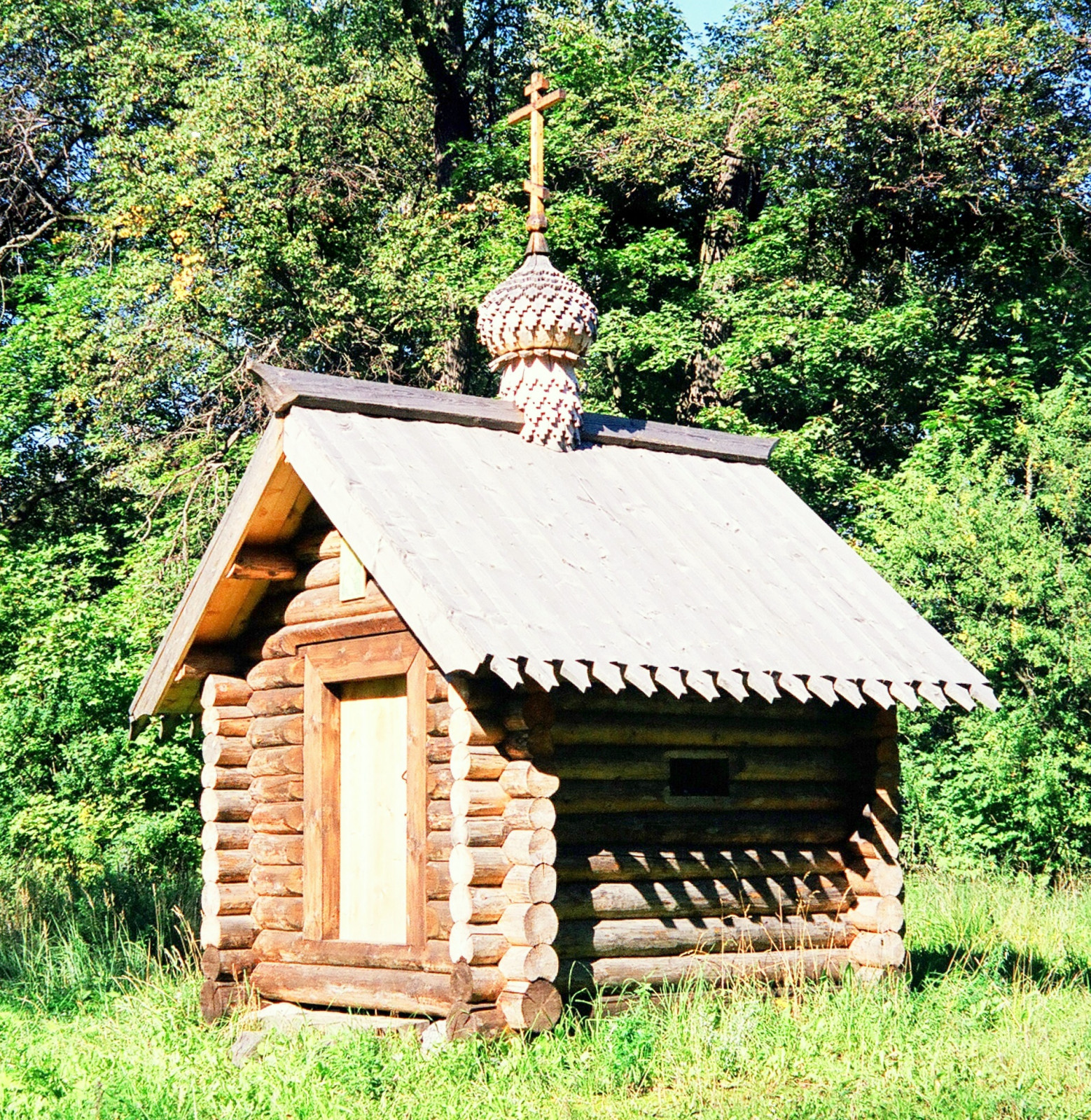 Деревянный домик